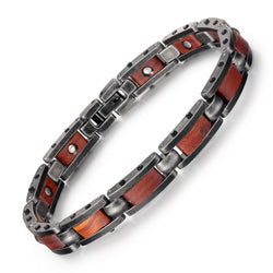 Rainso New Arrival Wood Effective Magnetic Bracelets for Women