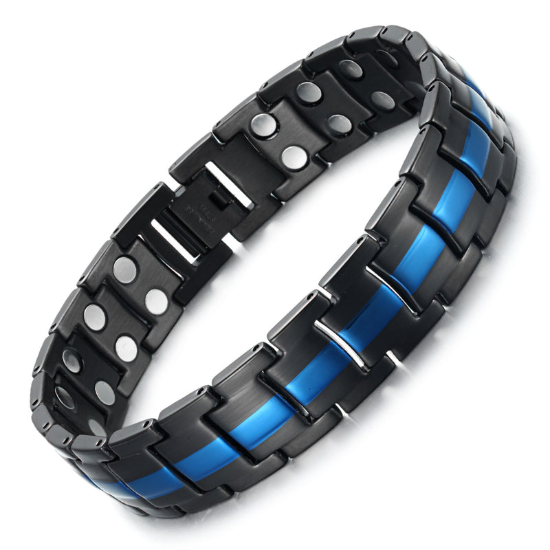 Mens High Gauss Magnetic Bracelets for Arthritis Pain Relief Bracelet