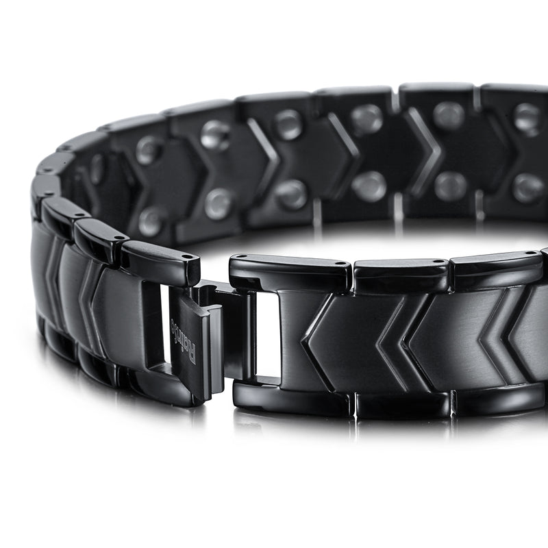 Powerful Mens Magnetic Therapy Bracelets Arthritis