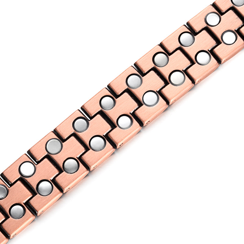 Powerful High Gauss Most Effective Magnetic Therapy Copper Bracelet
